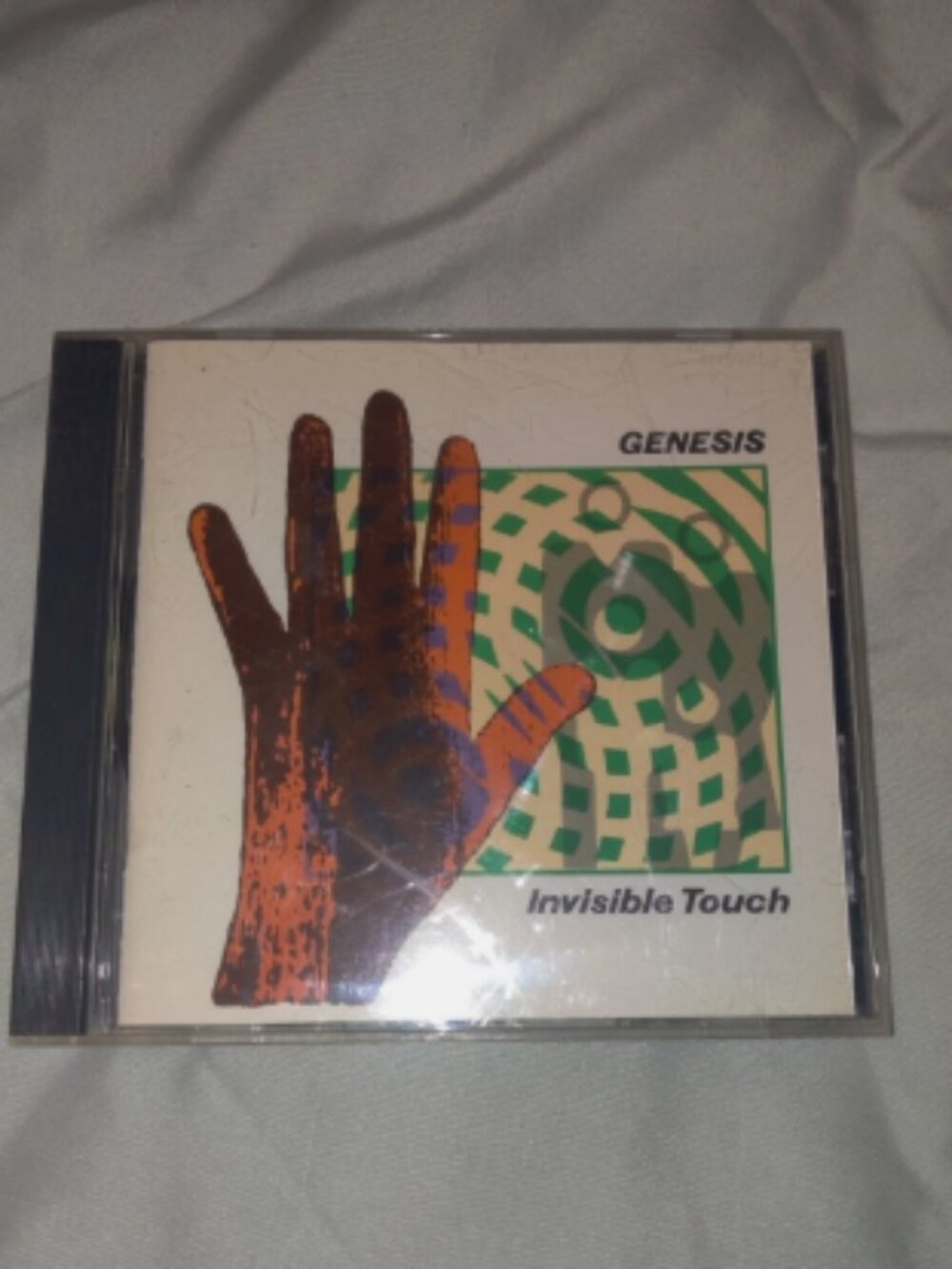 1986 Genesis Cd Phil Collins Invisible Touch!! by First Pressing